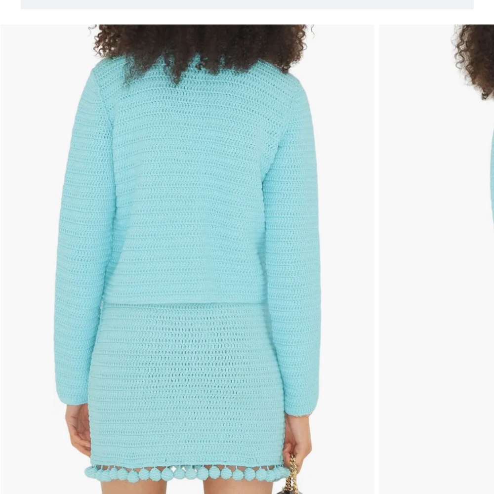 Burberry Capsule Crochet Jacket – Rare Bright Topaz Blue - Picture 5 of 11